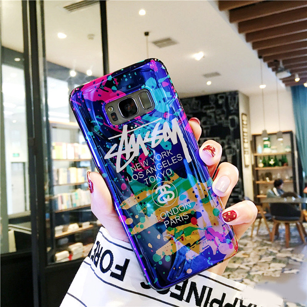 galaxy note9カバー STUSSY ブランド supreme コピー galaxy s9plus