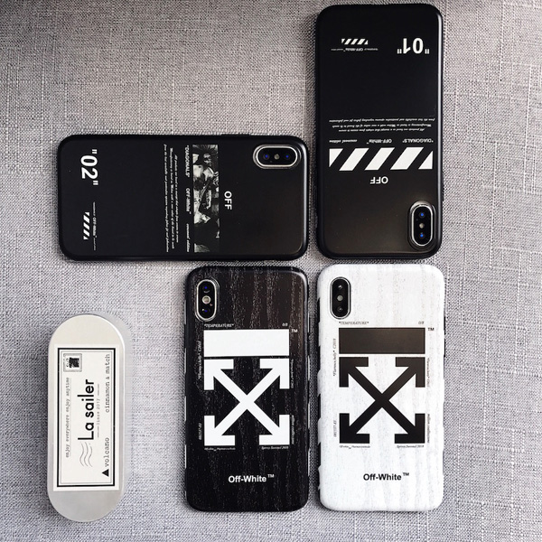 オフホワイト iPhoneXs/Xs Maxカバー ブランド パロディ off-white 