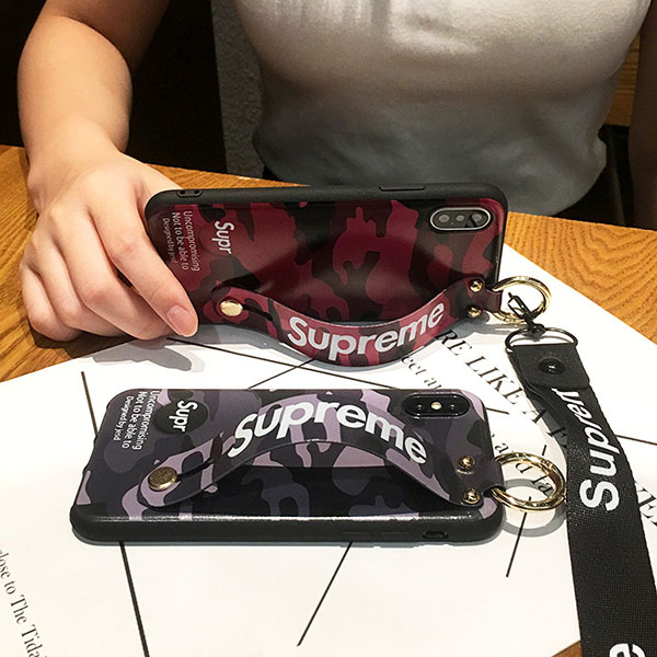 supreme galaxy note9 カバー ベルトつき