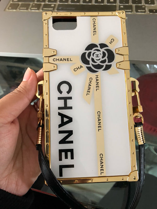 CHANEL galaxyS10/s10plus トランク作りケース ブランド iphone 11 Pro