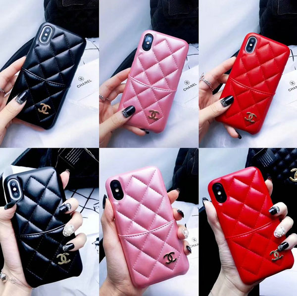 CHANEL iPhoneXS カバー 背面