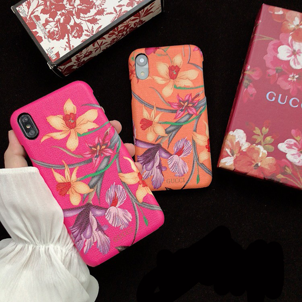 GUCCI】グッチ フローラルプリント iPhoneXS MAXケース-