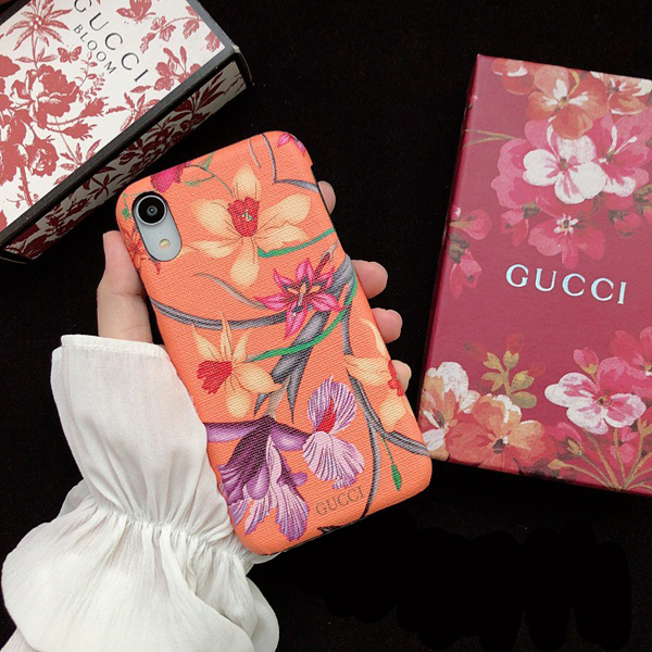 グッチ フローラ プリントiPhoneXS/XS MAX/XRケース GUCCI 花柄