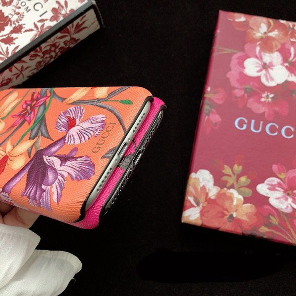 グッチ フローラ プリントiPhoneXS/XS MAX/XRケース GUCCI 花柄