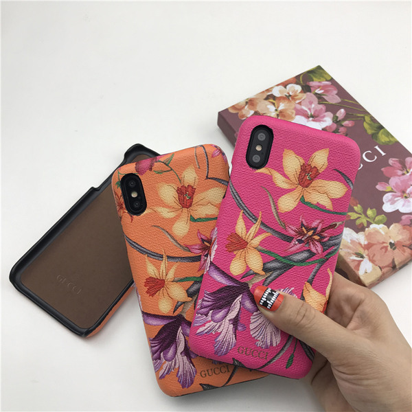 GUCCI】グッチ フローラルプリント iPhoneXS MAXケース-