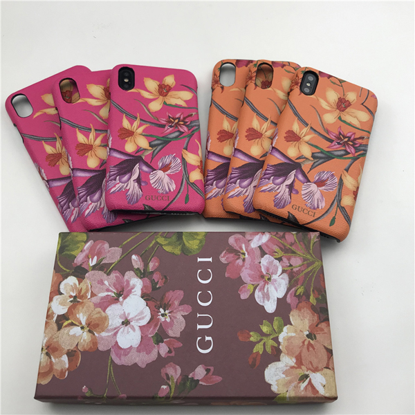 グッチ フローラ プリントiPhoneXS/XS MAX/XRケース GUCCI 花柄