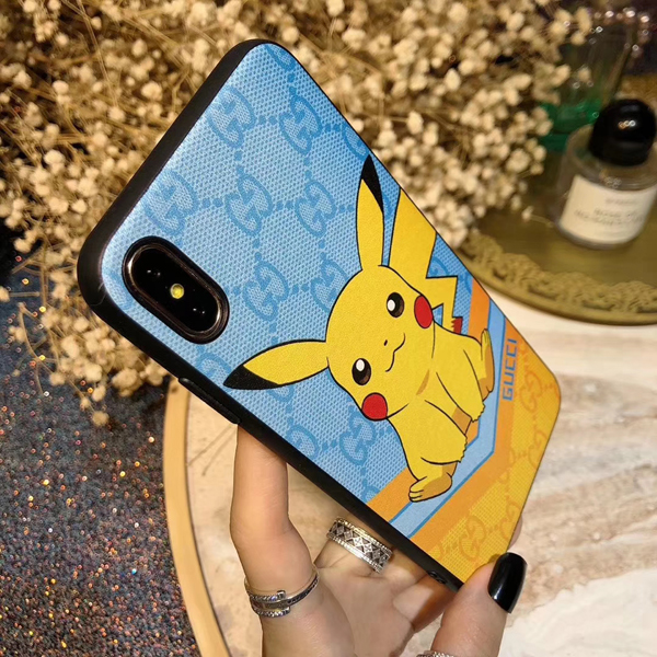 GUCCI風 ピカチュウ iphone8plusケース