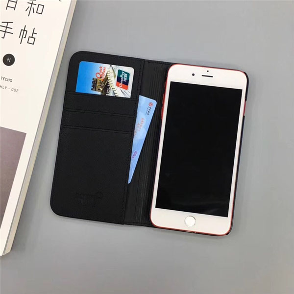 人気の店 モンブラン iPhone 手帳型ケース　新品未使用 xr iPhone用ケース
