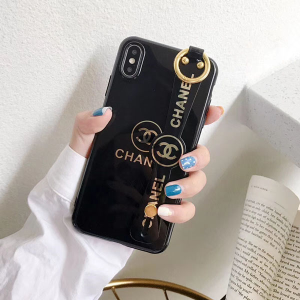 CHANEL iPhone 11 Pro Max アイフォン XRケース 持ち手 バンド ベルト