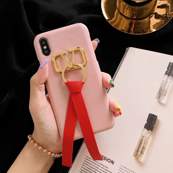 VALENTINO Vリング iPhoneXSMAXケース VLTN アイフォンXrカバー 8