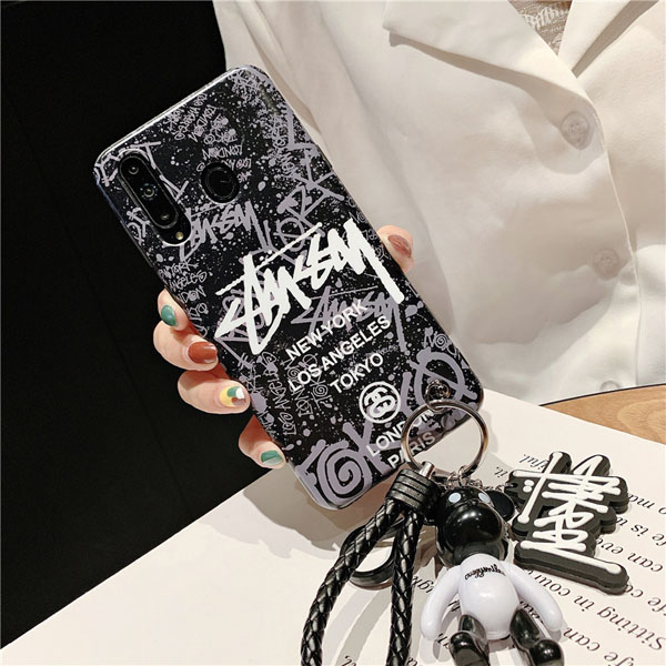 ギャラクシーS10プラスケース STUSSY