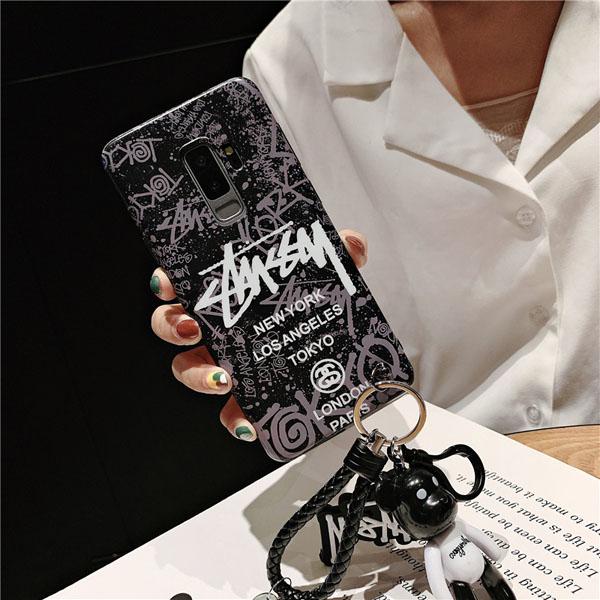 STUSSY galaxyケース S10