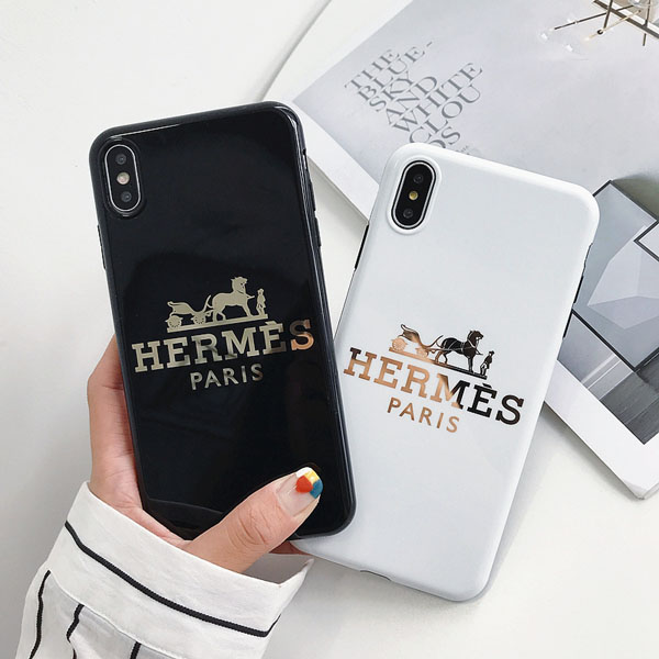 エルメス アイフォンxs Xsmaxカバー Hermes Iphonexr背面ケース カップル向け 北欧風