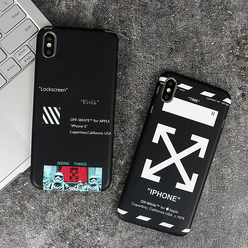 オフホワイト iPhoneXs/Xs Maxカバー ブランド パロディ off-white 