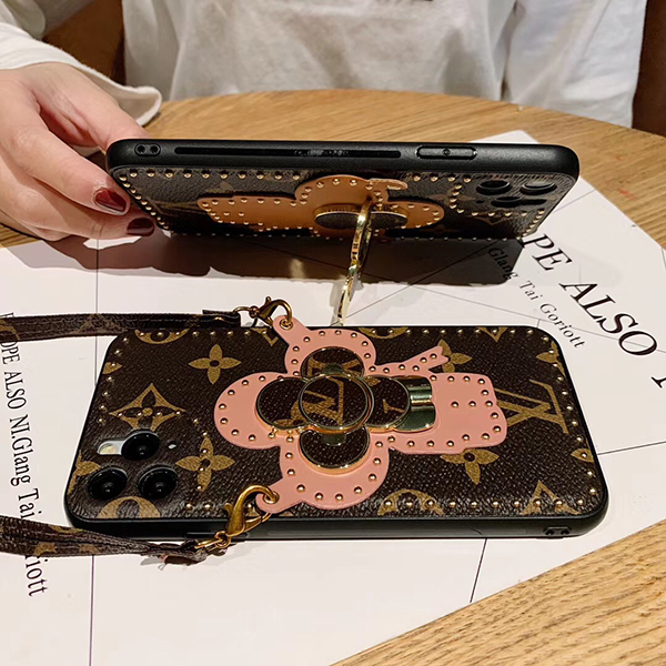 Louis Vuitton アイフォン 11 PRO MAXスマホケース ラップ付き iPhone 11カバー 落下防止