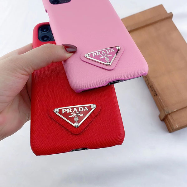 PRADA◇iPhone11 Pro Max◇iPhoneケース◇ピンク◇新品◇即決 - 携帯 