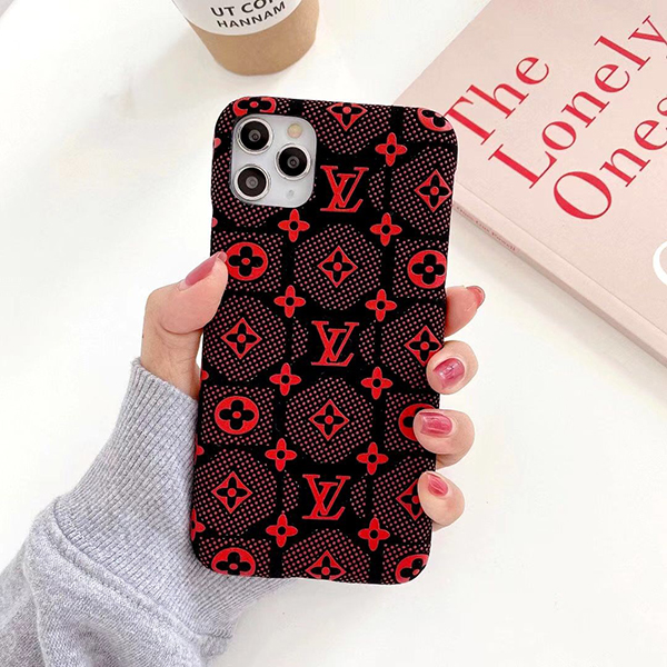 LOUIS VUITTON iPhone12/12Pro ケース モノグラム 赤-