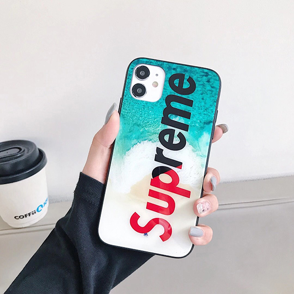 お洒落 supreme iphone 12 miniケース