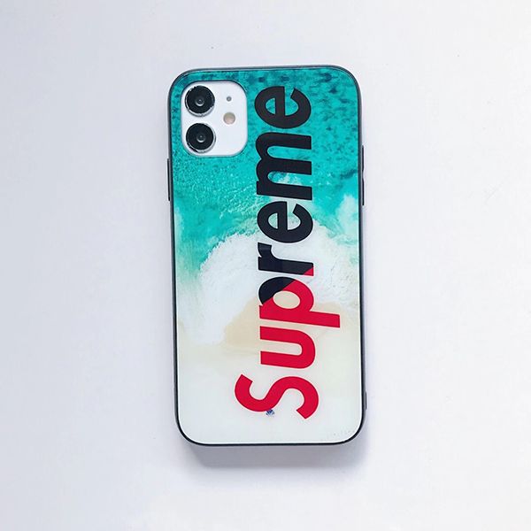 人気 supreme iphone 11ケース