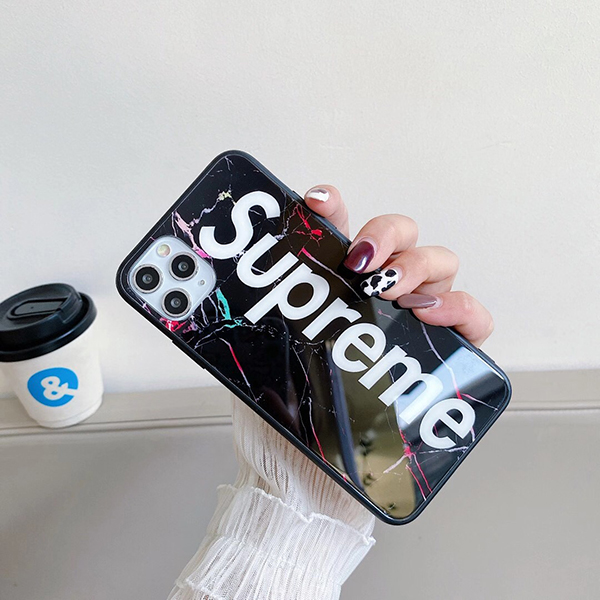 人気 supreme iphone 12ケース