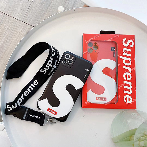 個性的 Supreme iphone 12pro maxケース