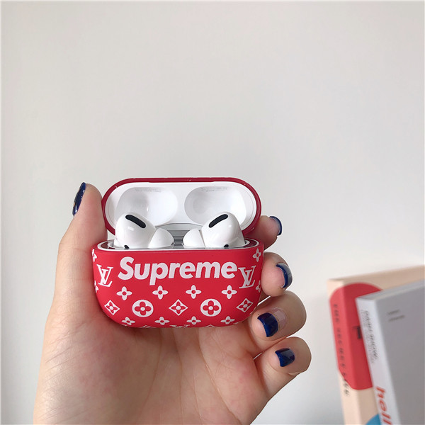 人気 シュプリーム ルイヴィトンコラボ Apple AirPods Pro2/1ケース