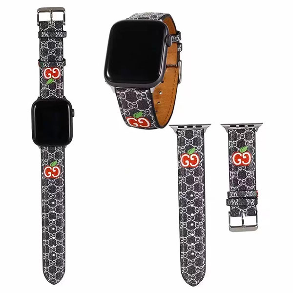 ハイブランド グッチ Apple Watch 6/Se バンド 海外流行 GUCCI アップルウォッチ SERIES 6/5/4/3/2ベルト