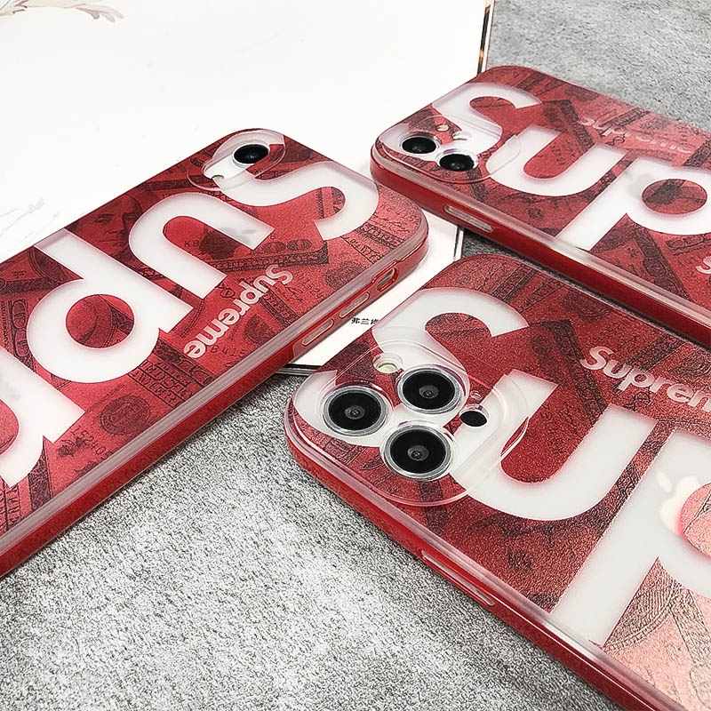 人気売れ筋 SUPREME iphone 13proケース