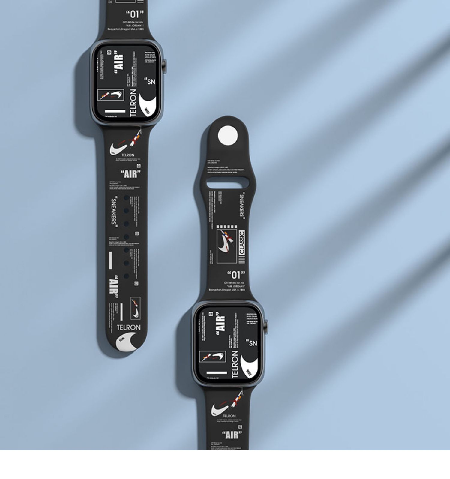 NIKE JORDAN apple watch series7用バッド 潮流ブランド かっこいい