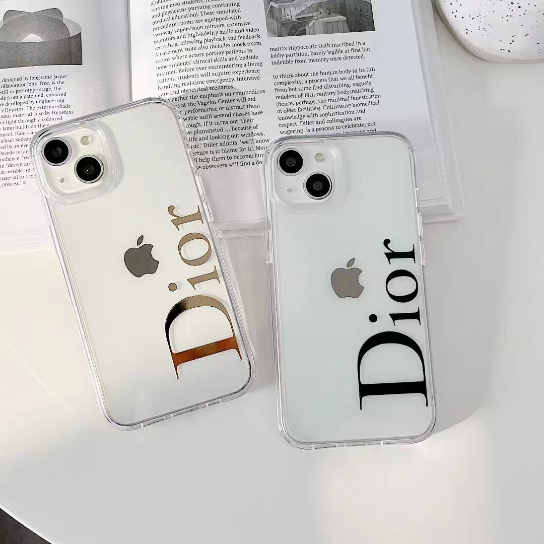 ディオール iphone14/14 Pro/14Pro Maxクリアケース シンプル DIOR